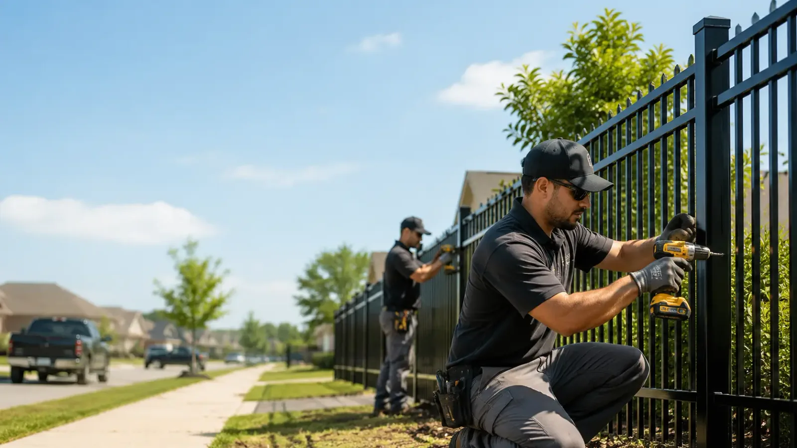 Metal Fence Installation in Plymouth, NC